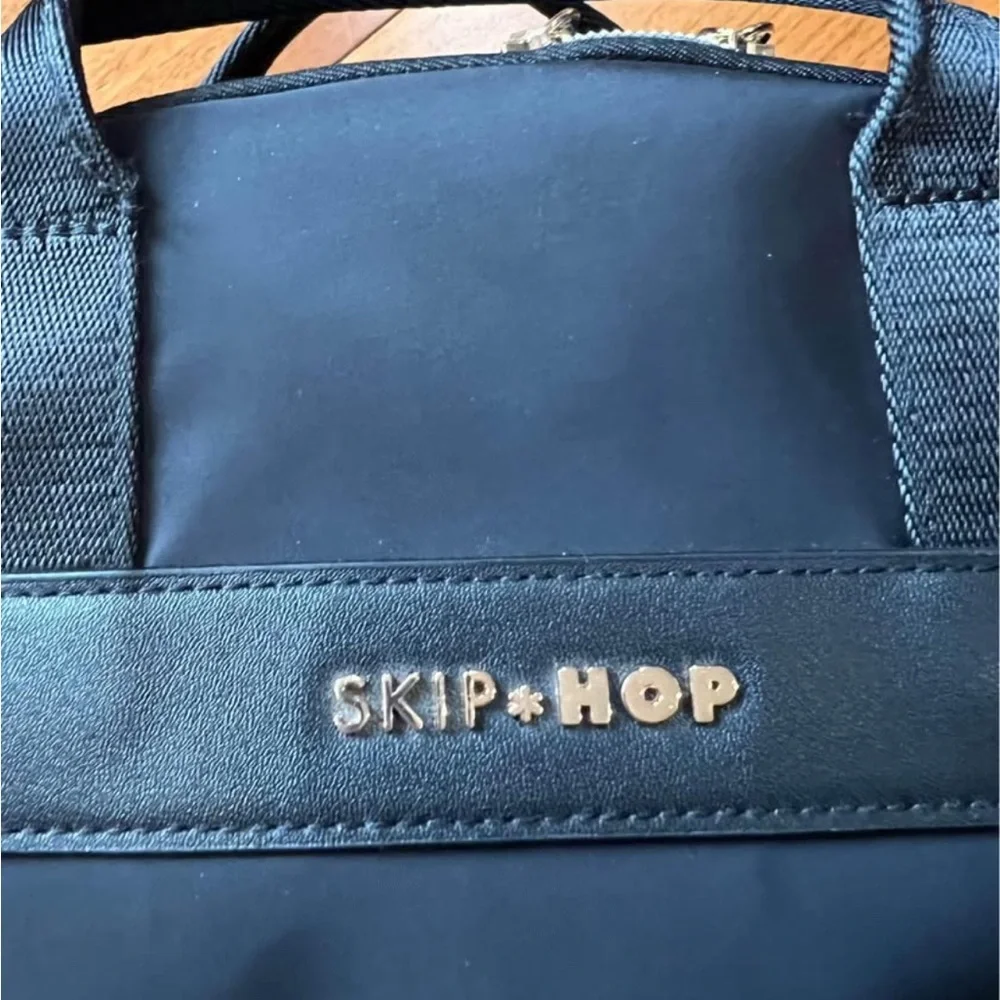 Skip Hop Black Stylish Diaper Backpack